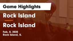 Rock Island  vs Rock Island  Game Highlights - Feb. 8, 2020