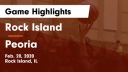 Rock Island  vs Peoria Game Highlights - Feb. 20, 2020