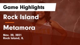 Rock Island  vs Metamora  Game Highlights - Nov. 20, 2021