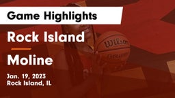 Rock Island  vs Moline  Game Highlights - Jan. 19, 2023