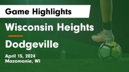 Wisconsin Heights  vs Dodgeville  Game Highlights - April 15, 2024