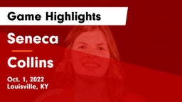 Seneca  vs Collins  Game Highlights - Oct. 1, 2022