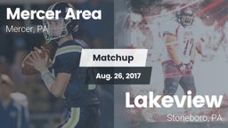 Matchup: Mercer Area vs. Lakeview  2017