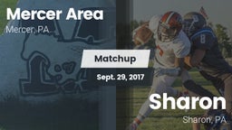Matchup: Mercer Area vs. Sharon  2016