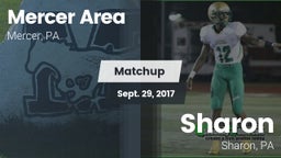 Matchup: Mercer Area vs. Sharon  2017