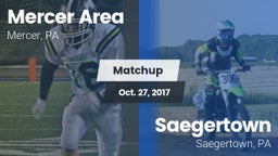 Matchup: Mercer Area vs. Saegertown  2016