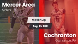 Matchup: Mercer Area vs. Cochranton  2018