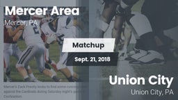 Matchup: Mercer Area vs. Union City  2018