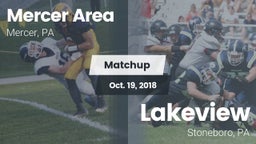 Matchup: Mercer Area vs. Lakeview  2018