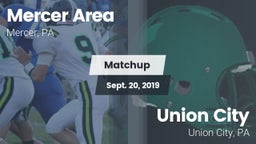 Matchup: Mercer Area vs. Union City  2019