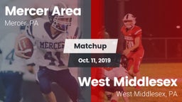 Matchup: Mercer Area vs. West Middlesex   2019