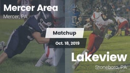 Matchup: Mercer Area vs. Lakeview  2019