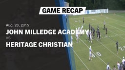 Recap: John Milledge Academy  vs. Heritage Christian  2015