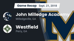 Recap: John Milledge Academy  vs. Westfield  2018