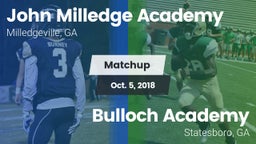 Matchup: Milledge Academy vs. Bulloch Academy 2018