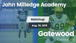 Matchup: Milledge Academy vs. Gatewood  2019