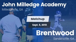 Matchup: Milledge Academy vs. Brentwood  2019