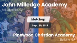 Matchup: Milledge Academy vs. Pinewood Christian Academy 2019
