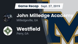 Recap: John Milledge Academy  vs. Westfield  2019