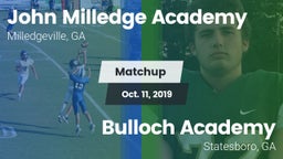 Matchup: Milledge Academy vs. Bulloch Academy 2019