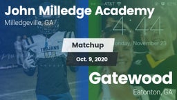 Matchup: Milledge Academy vs. Gatewood  2020