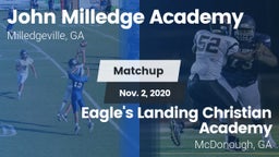 Matchup: Milledge Academy vs. Eagle's Landing Christian Academy  2020