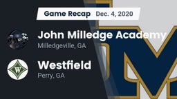 Recap: John Milledge Academy  vs. Westfield  2020