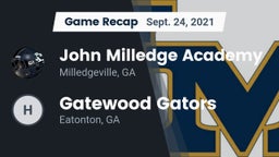 Recap: John Milledge Academy  vs. Gatewood Gators 2021