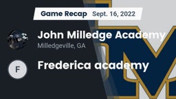 Recap: John Milledge Academy  vs. Frederica academy 2022