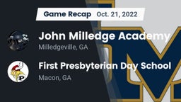 Recap: John Milledge Academy  vs. First Presbyterian Day School 2022