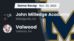 Recap: John Milledge Academy  vs. Valwood  2022