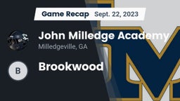 Recap: John Milledge Academy  vs. Brookwood 2023