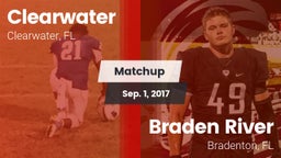 Matchup: Clearwater High vs. Braden River  2017