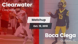 Matchup: Clearwater High vs. Boca Ciega  2018