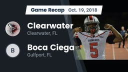 Recap: Clearwater  vs. Boca Ciega  2018