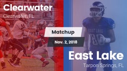 Matchup: Clearwater High vs. East Lake  2018