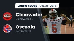 Recap: Clearwater  vs. Osceola  2019