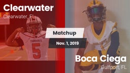 Matchup: Clearwater High vs. Boca Ciega  2019