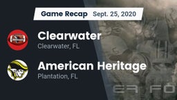 Recap: Clearwater  vs. American Heritage  2020