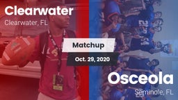 Matchup: Clearwater High vs. Osceola  2020