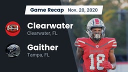 Recap: Clearwater  vs. Gaither  2020