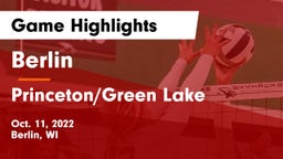 Berlin  vs Princeton/Green Lake  Game Highlights - Oct. 11, 2022
