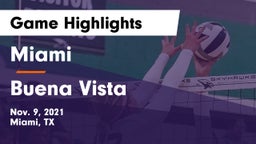 Miami  vs Buena Vista  Game Highlights - Nov. 9, 2021