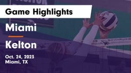Miami  vs Kelton Game Highlights - Oct. 24, 2023
