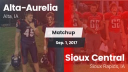 Matchup: Alta-Aurelia High vs. Sioux Central  2017