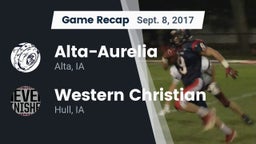 Recap: Alta-Aurelia  vs. Western Christian  2017