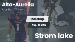 Matchup: Alta-Aurelia High vs. Strom lake 2018