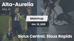 Matchup: Alta-Aurelia High vs. Sioux Central, Sioux Rapids 2018