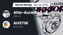 Recap: Alta-Aurelia  vs. AHSTW  2018