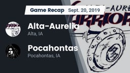 Recap: Alta-Aurelia  vs. Pocahontas  2019